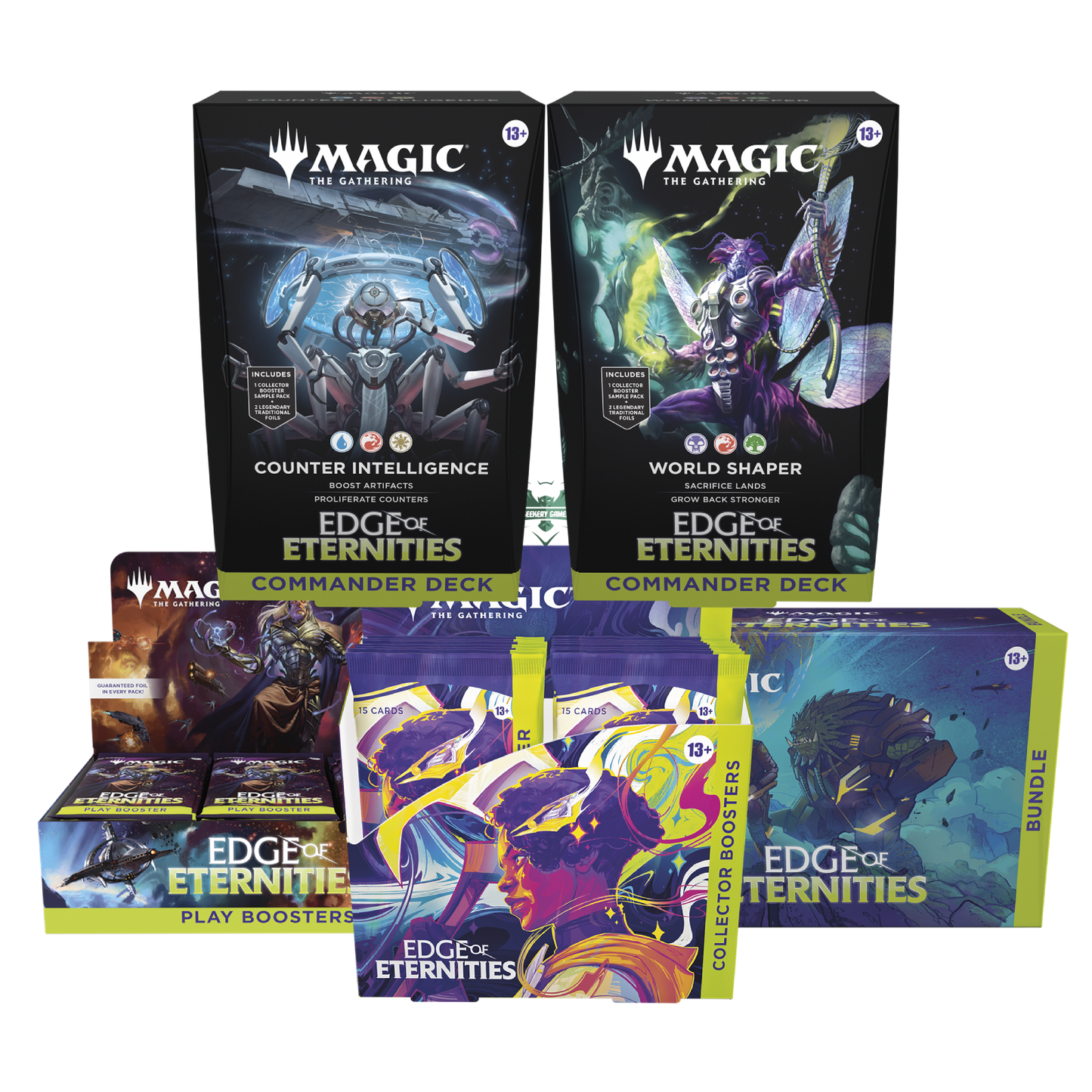 Hot Sale Edge of Eternities Collector Booster + Commander Deck Bundle