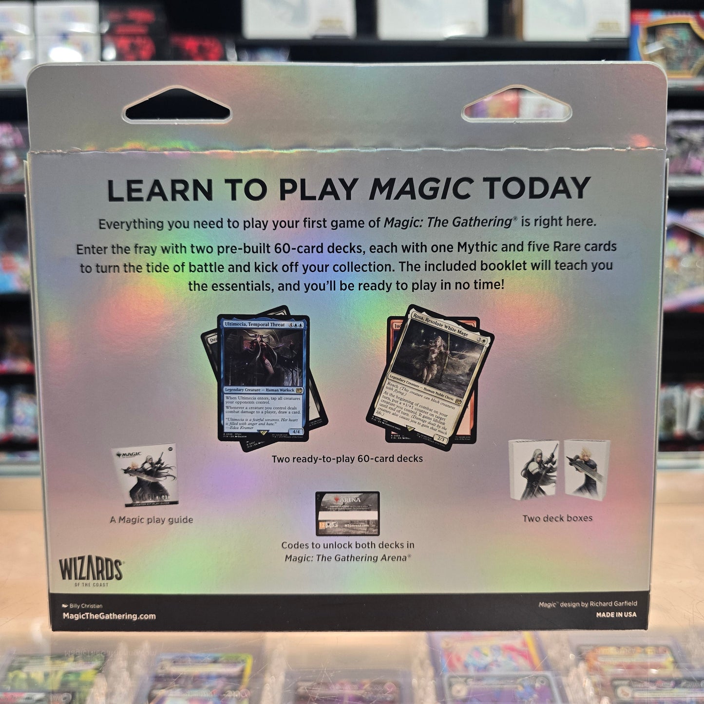 Hot Sale The Gathering - FINAL FANTASY - Commander Deck: Collector's Edition (Limit Break FINAL FANTASY VII)